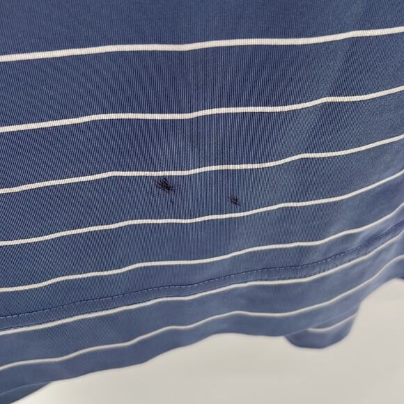 FJ FootJoy Performance Polo - Slate Blue/White - XXL - Picture 5 of 7